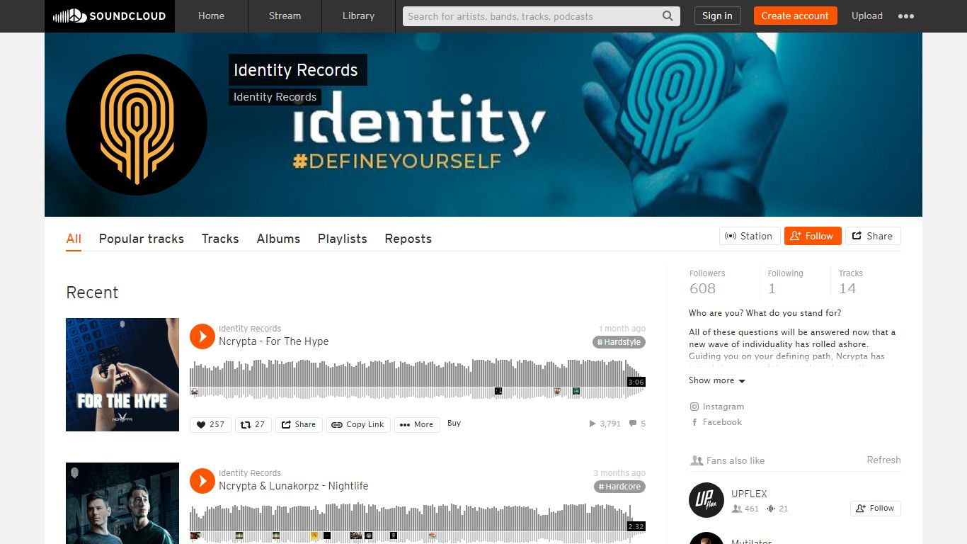 Stream Identity Records music | Listen to songs, albums, playlists for ...